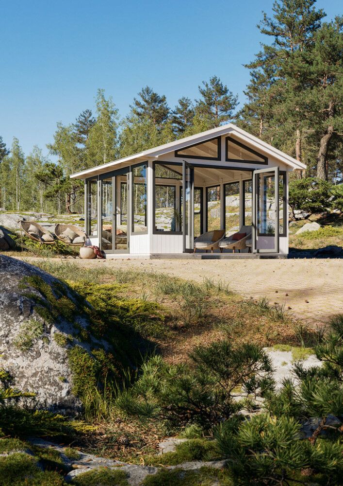 Paviljonki Palmako Isabella 14,7 m²