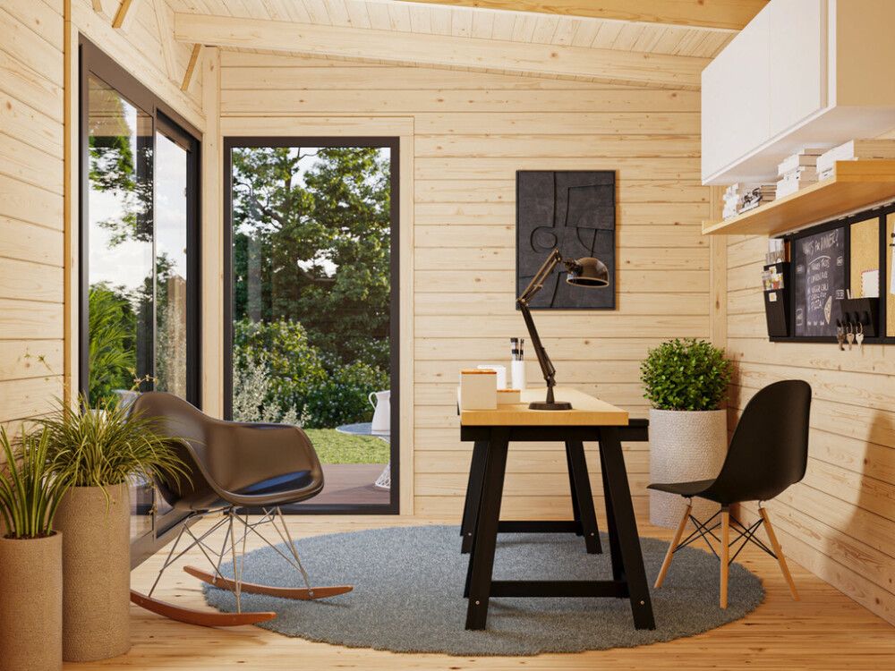 Mökki Palmako Andrea liukuovella Plus 7,5 m²