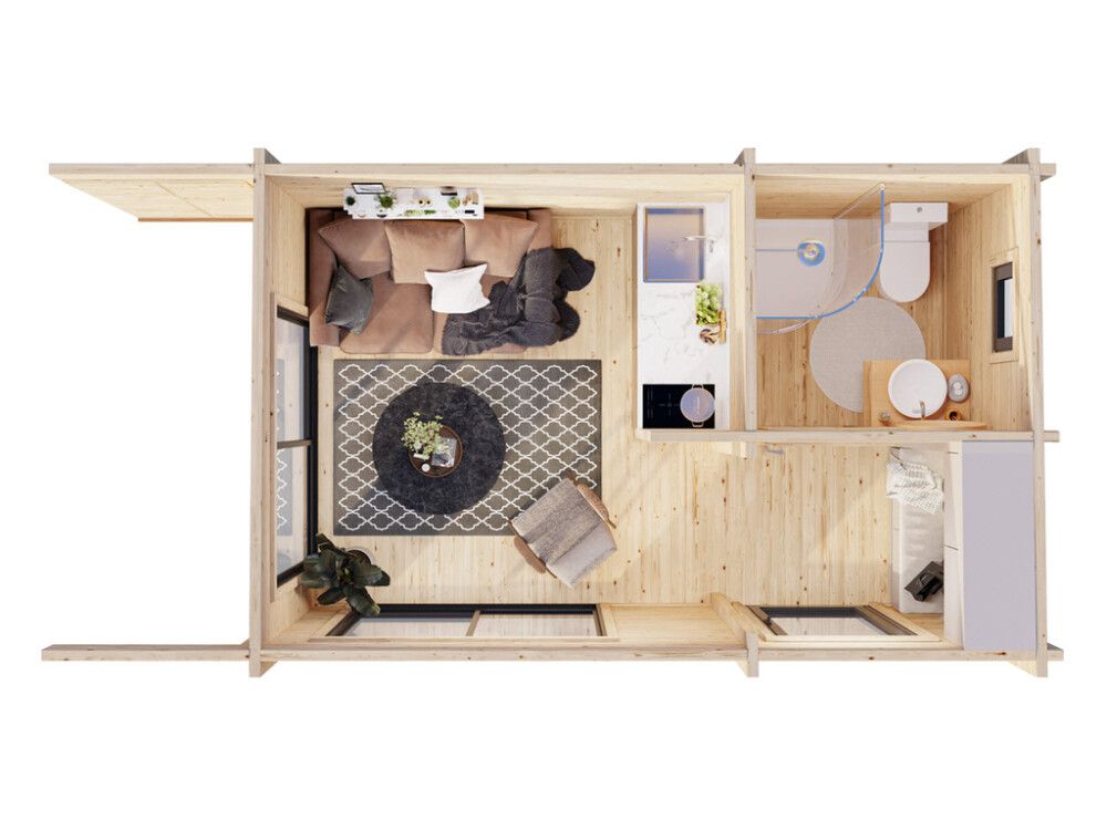 Mökki Palmako Cecilia 14,2 m²