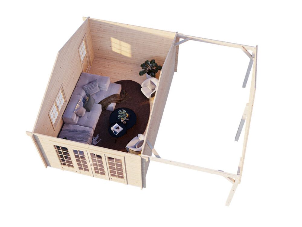 Mökki Palmako Irene 19+16,2 m²