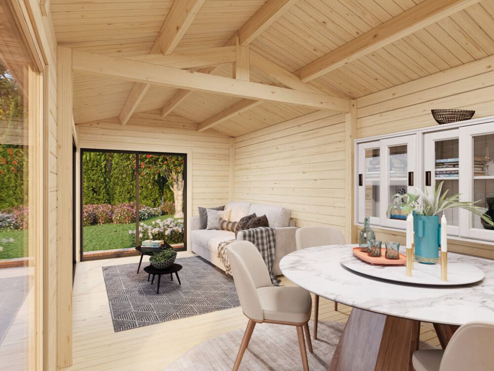 Mökki Palmako Amanda liukuovella 17,1 m²