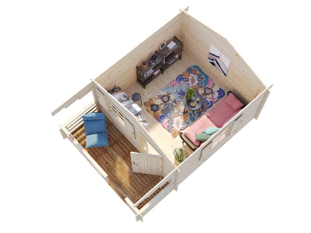 Pihavaja Palmako Emma 10,4 + 4,2 m²