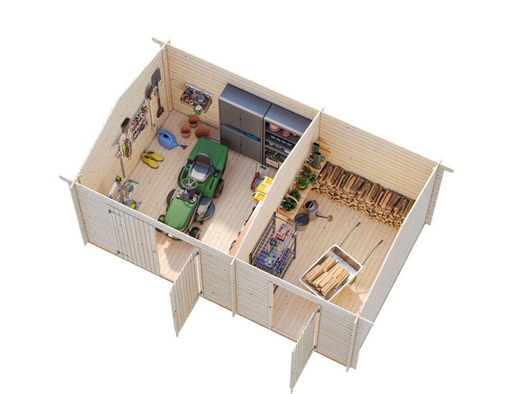 Tuplavaja Palmako Jari 14,5 m²