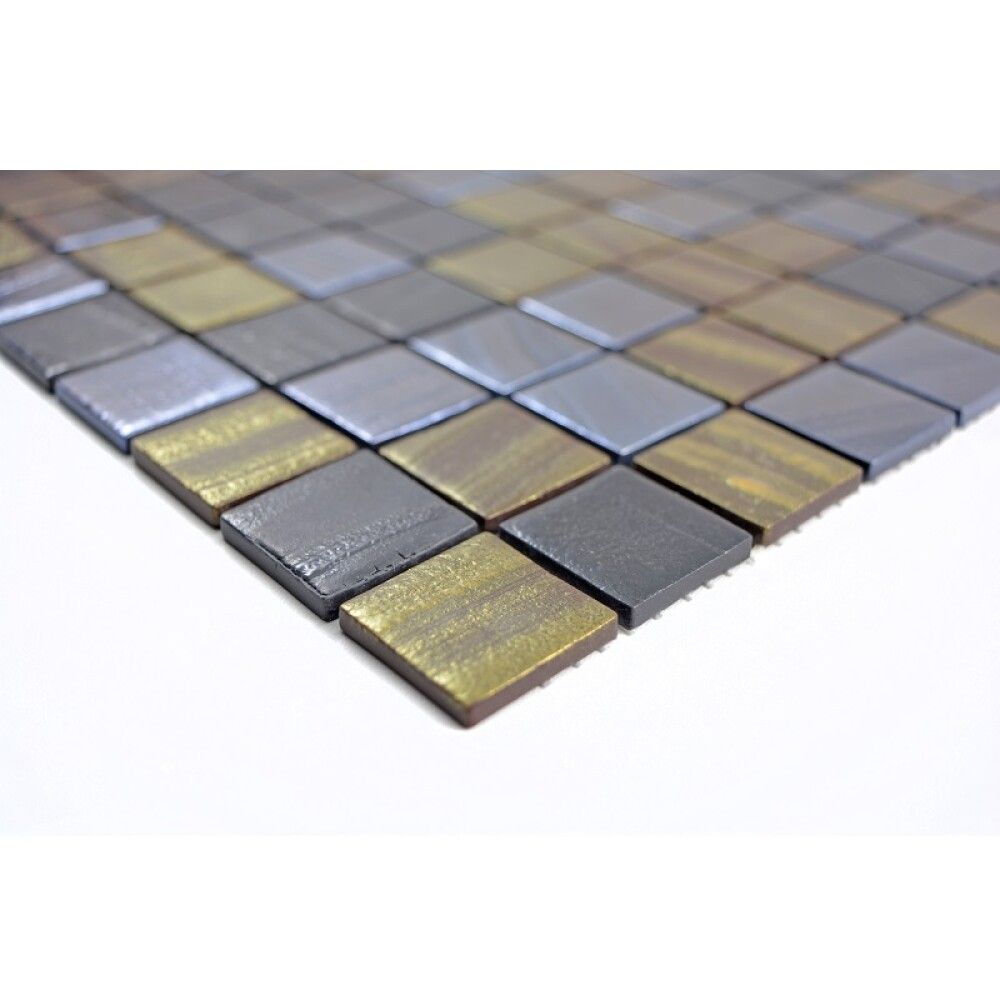 Mosaiikkilaatta Fliesen Quadrat Eco Mix monivärinen 31,5 x 31,5 cm