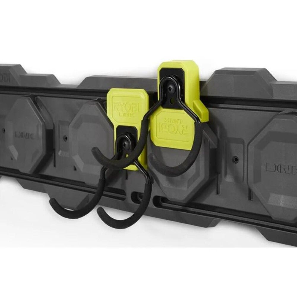 Työkalukoukku käännettävällä taustalla Ryobi LINK RSLW816