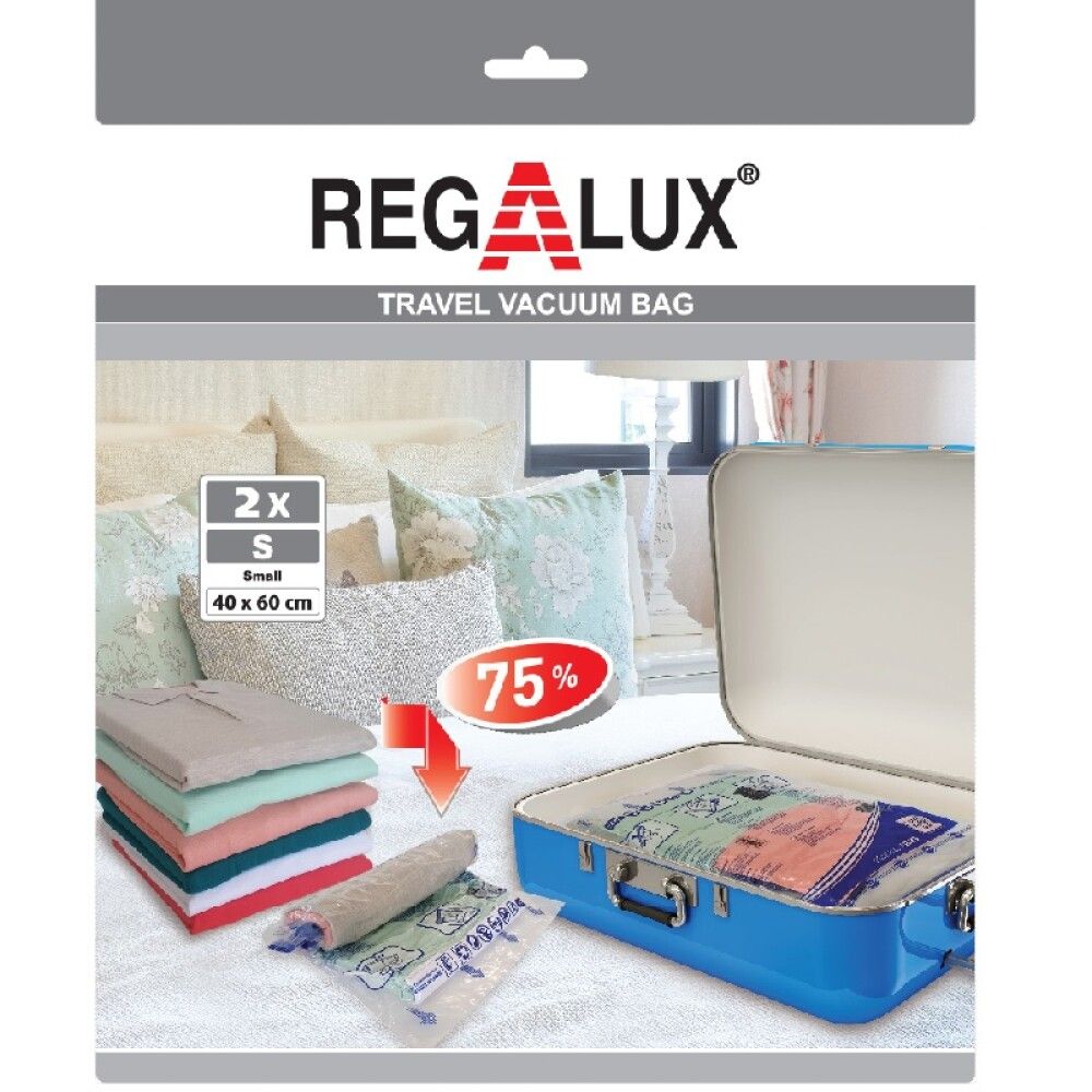 Tyhjiöpussi Regalux Rullattava 60 x 40 cm 2 kpl