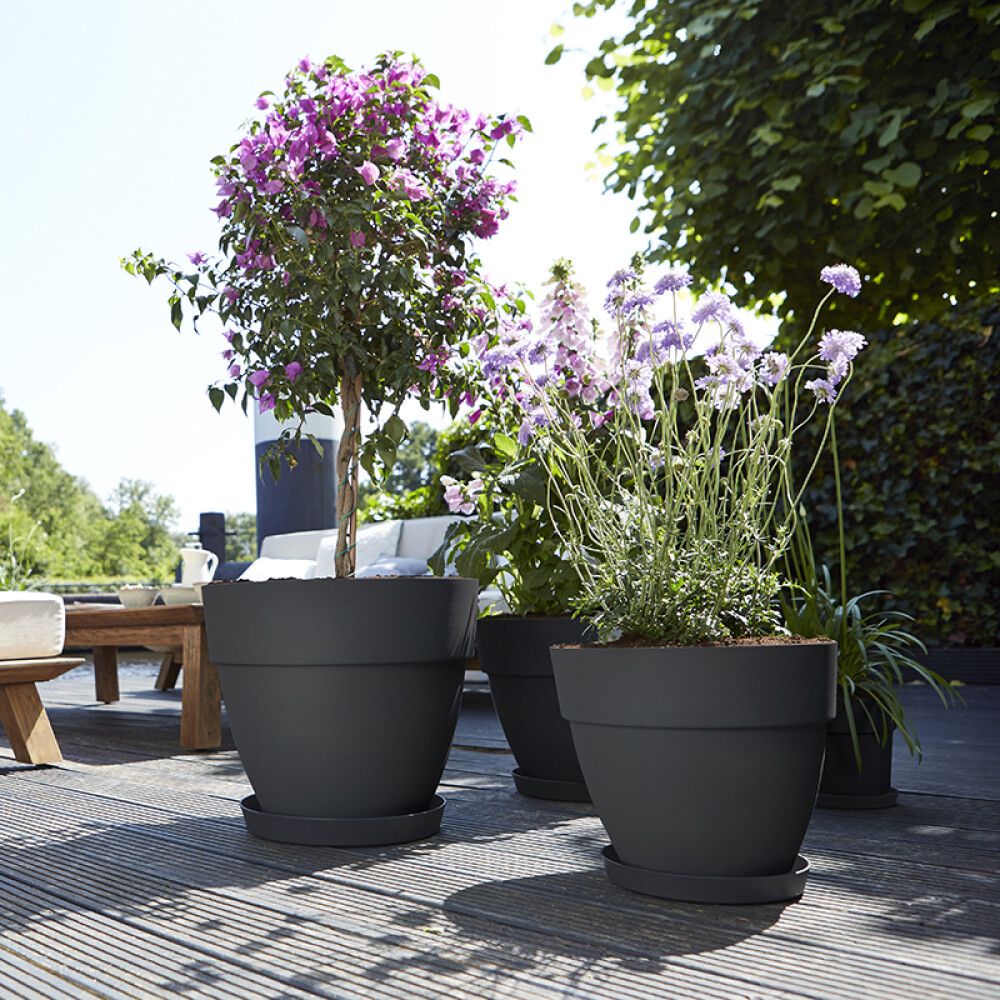 Ulkoruukku Elho Vibia Campana 35 cm antrasiitti