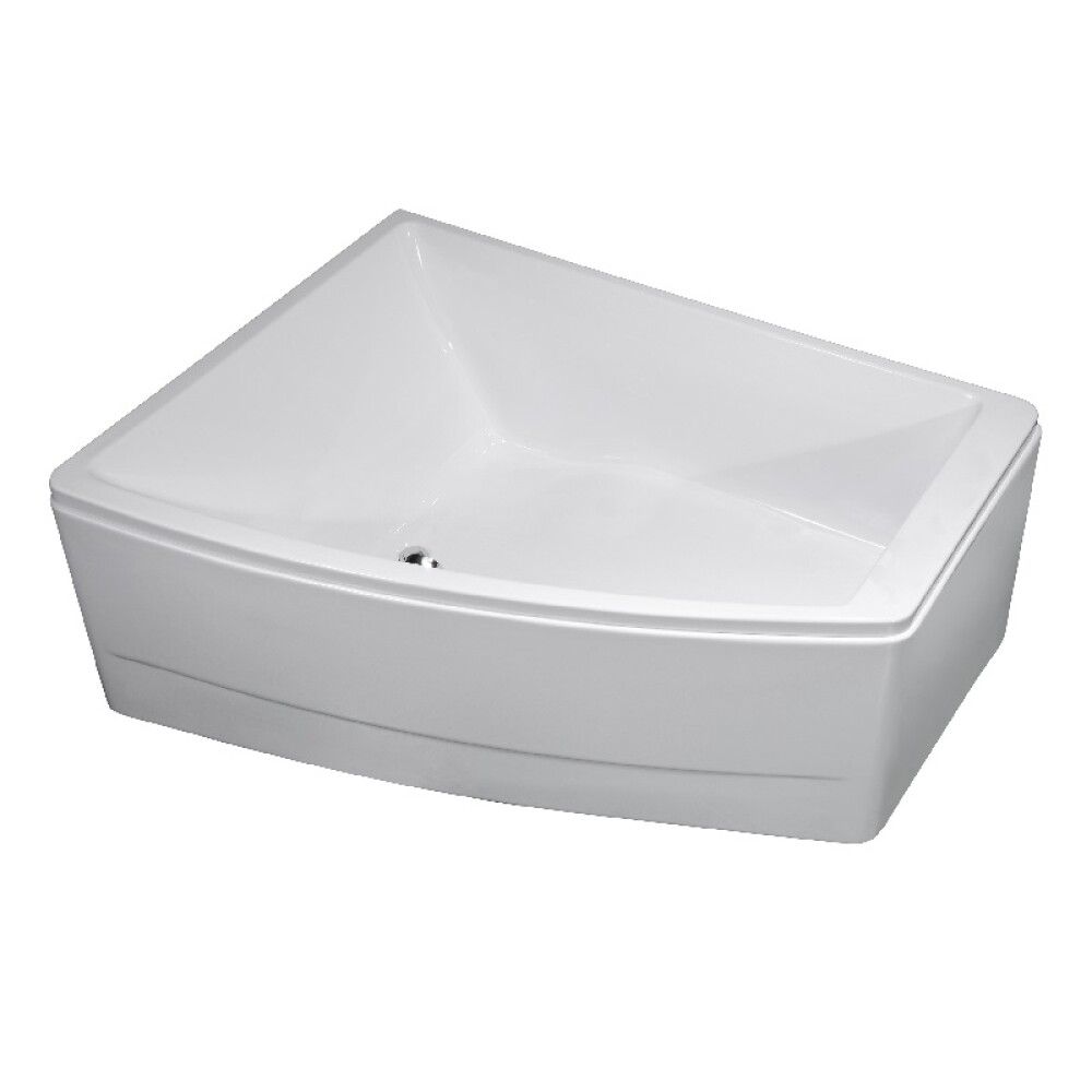 Kylpyamme Camargue Värmland vasen valkoinen 160 x 120 x 65 cm