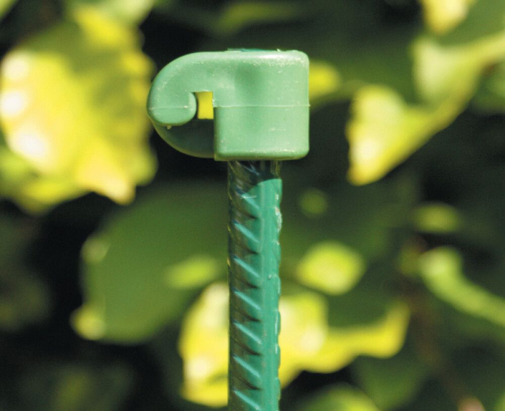 Harjaterästolppa vihreä 10 mm x 145 cm