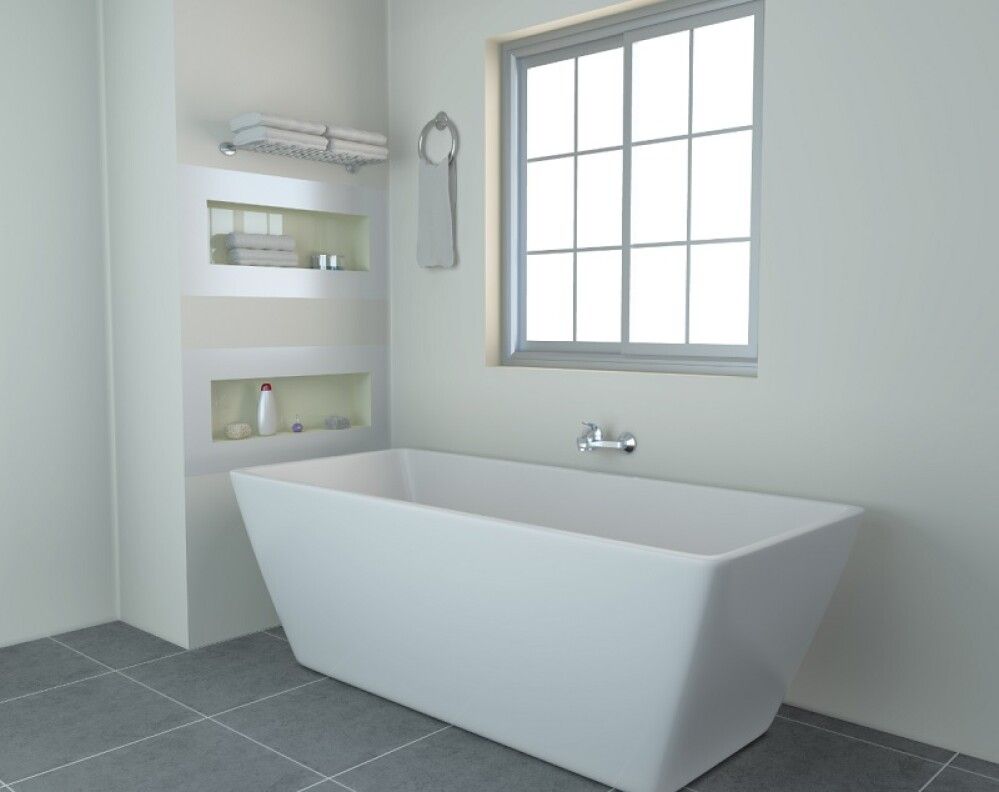 Kylpyamme Camargue Marstrand 170 cm Valkoinen