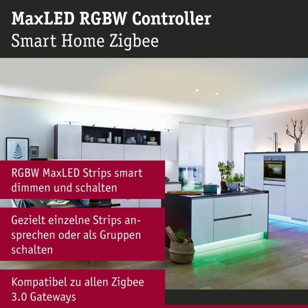 MaxLED Ohjain Paulmann SmartHome Zigbee RGBW