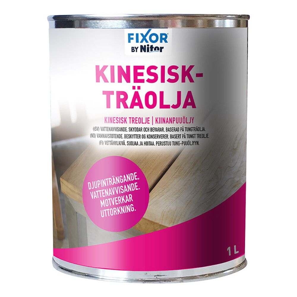 Kiinanpuuöljy Nitor 1 l