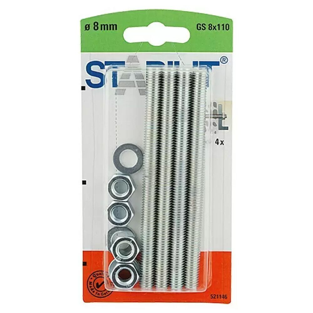 Kierretanko Stabilit GS 8 x 110 mm 4 kpl/pkt