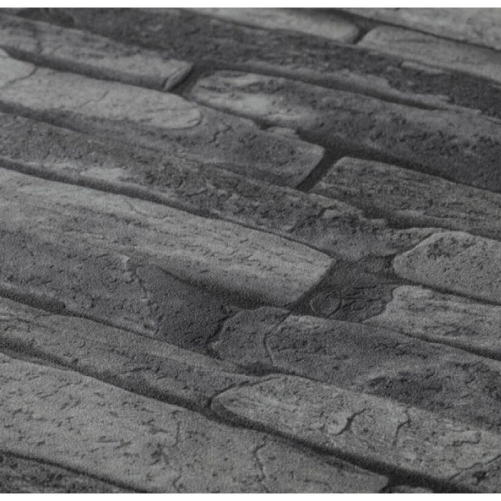 Kuitutapetti Wood`n Stone Kiviseinä Harmaa