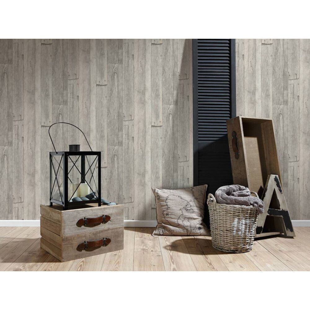 Kuitutapetti Decoworld Lapua Vaaleanharmaa