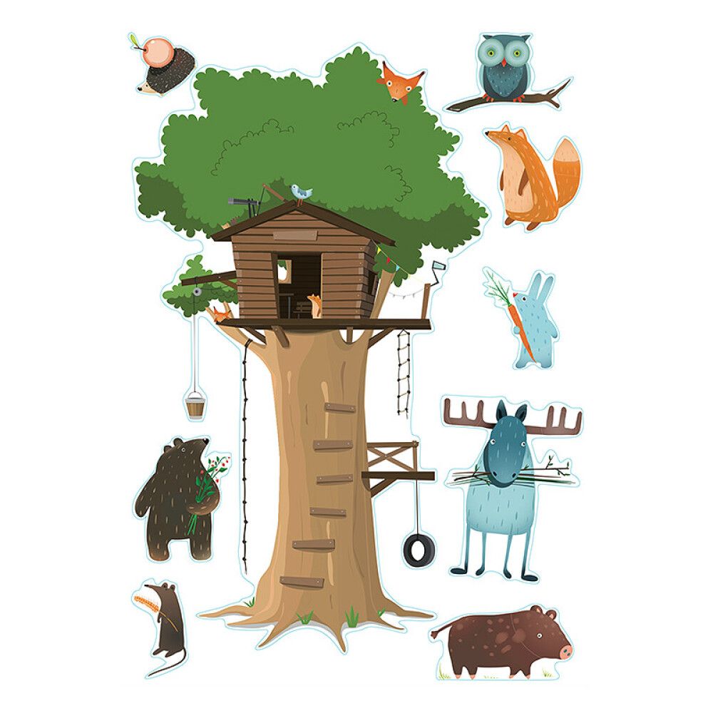 Julistetarra Plage Talo Metsässä