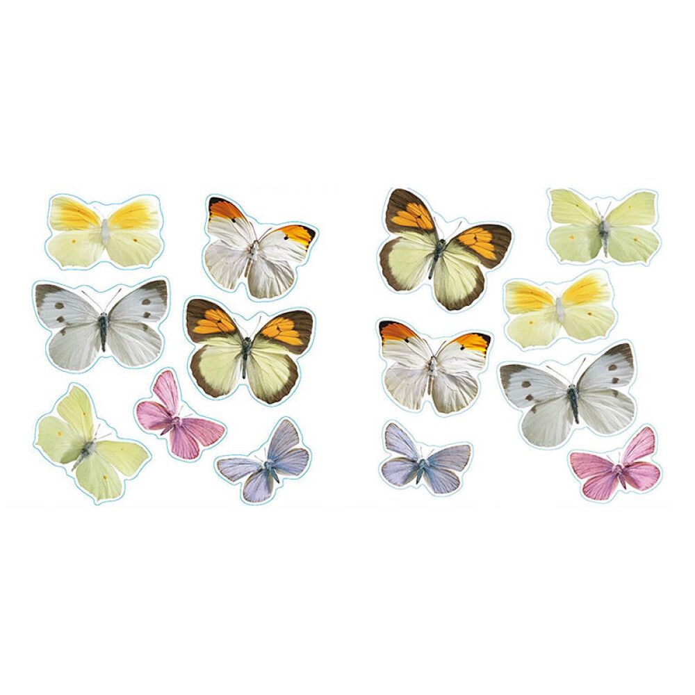 Seinätarra Plage XXS Perhoset 2 kpl