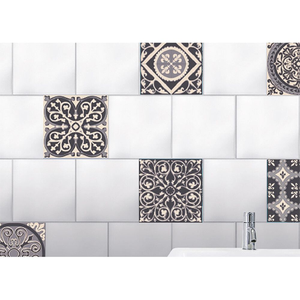 Laattatarra Plage Vanhat Harmaat Tarrat 15 x 15 cm