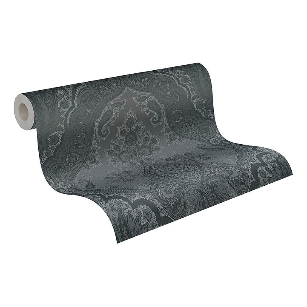 Kuitutapetti My Home My Spa Katariina Musta-Hopea 38708-5