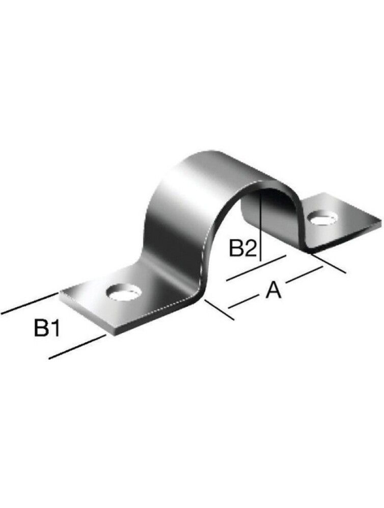 Putkenkiinnitin 2" putkelle sinkitty