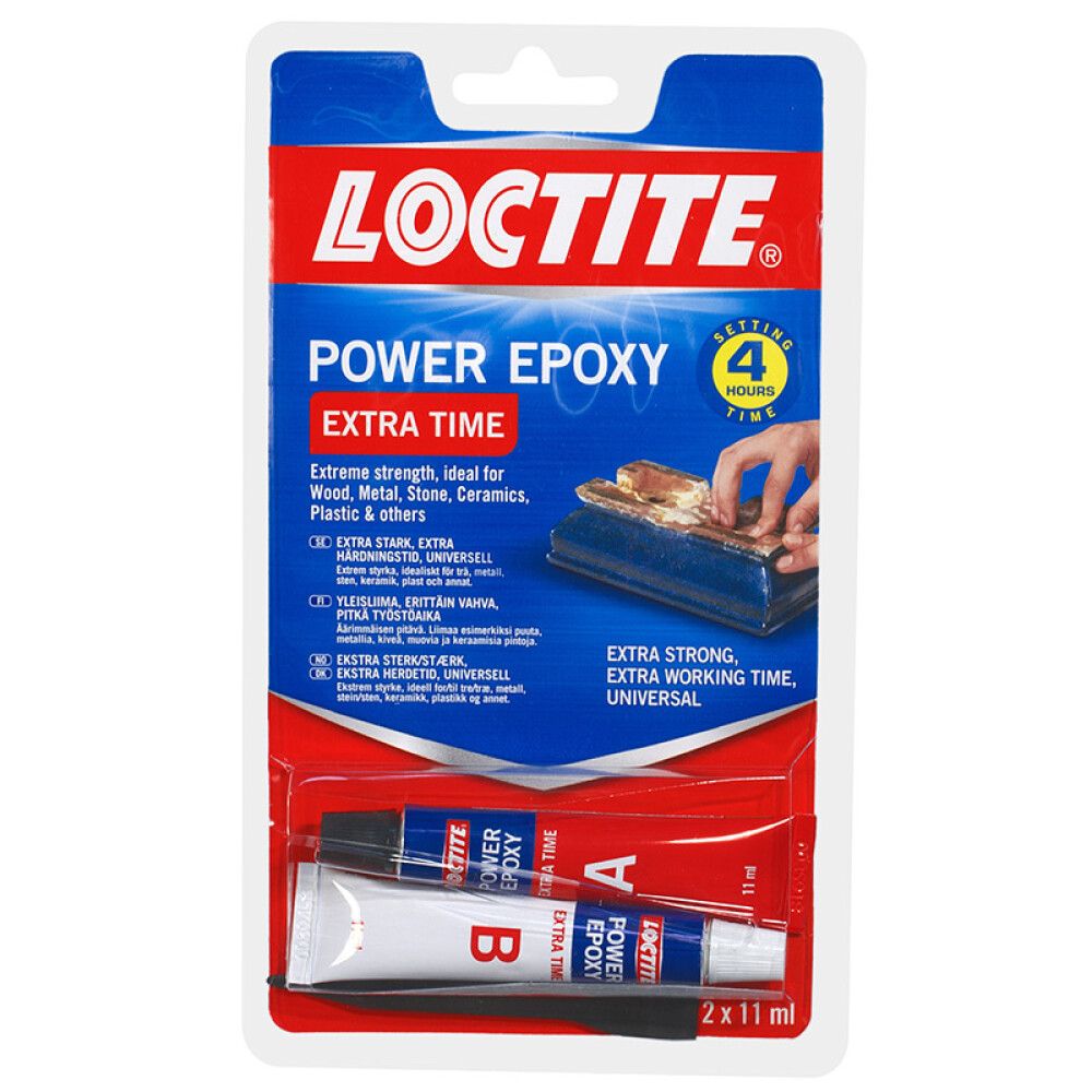 Epoksiliima Loctite Power Epoxy Extra Time 22 ml