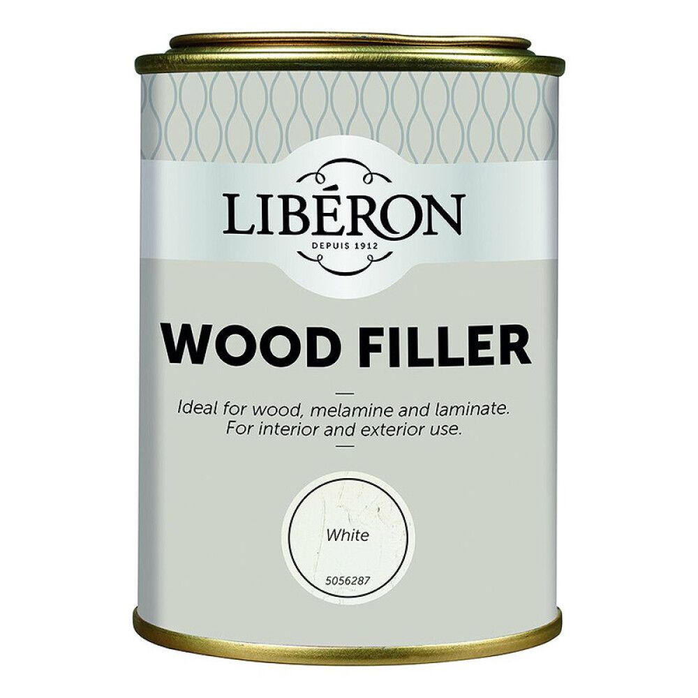 Puukitti Liberon Wood Filler 200 ml Valkoinen