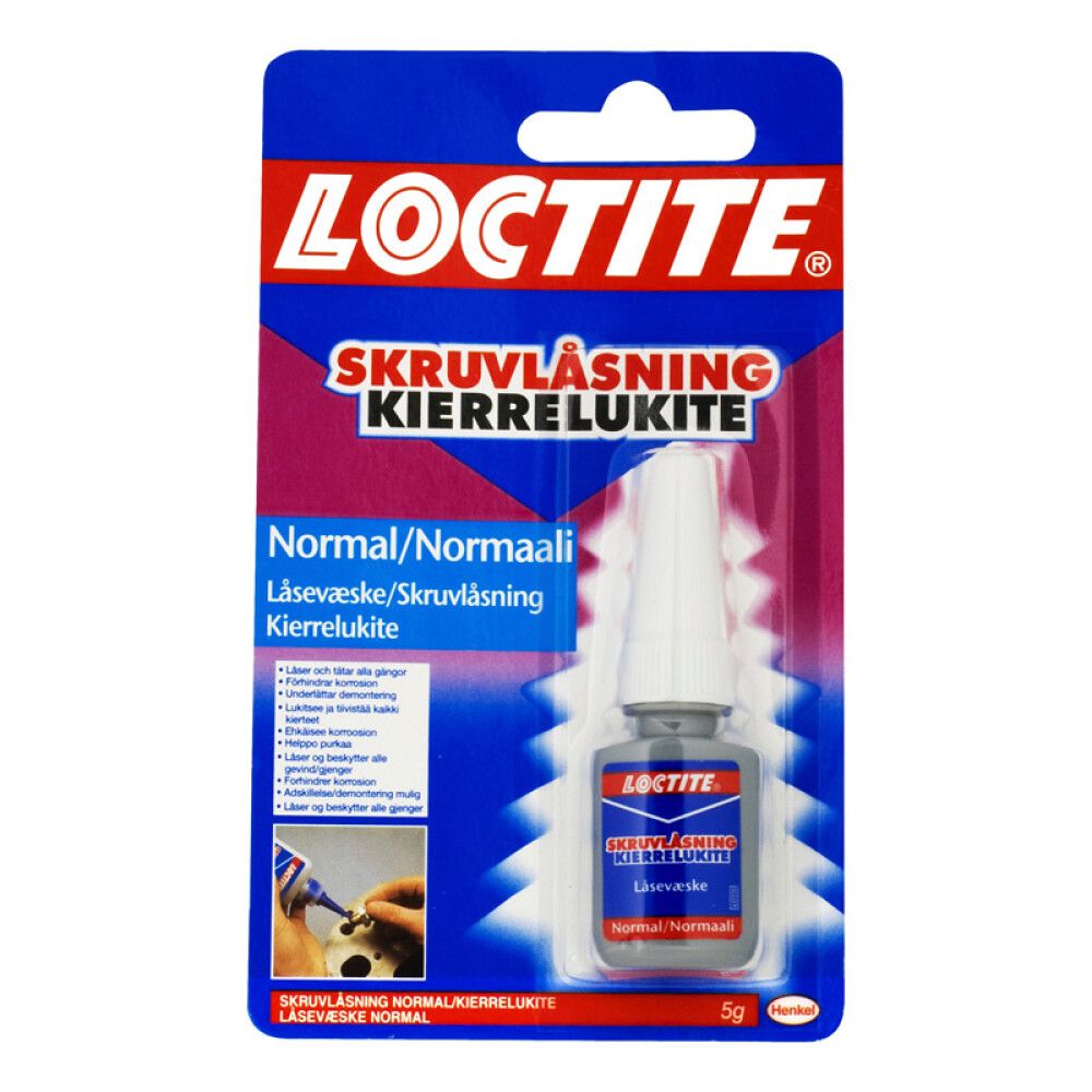 Kierrelukite normaali Loctite 5 ml