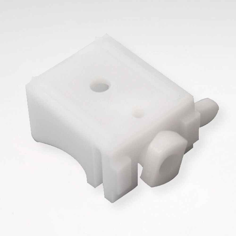 Alex-kiskon seinäkannake Valkoinen 6 cm