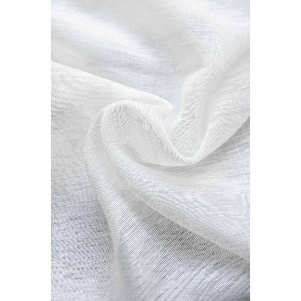 Valmisverho Hasta Skimra 268 x 280 cm Valkoinen