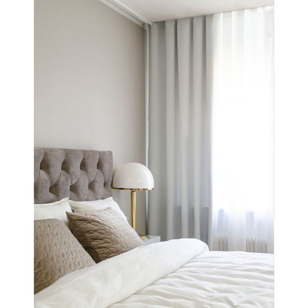 Valmisverho Hasta Dokie Luonnonvalkoinen