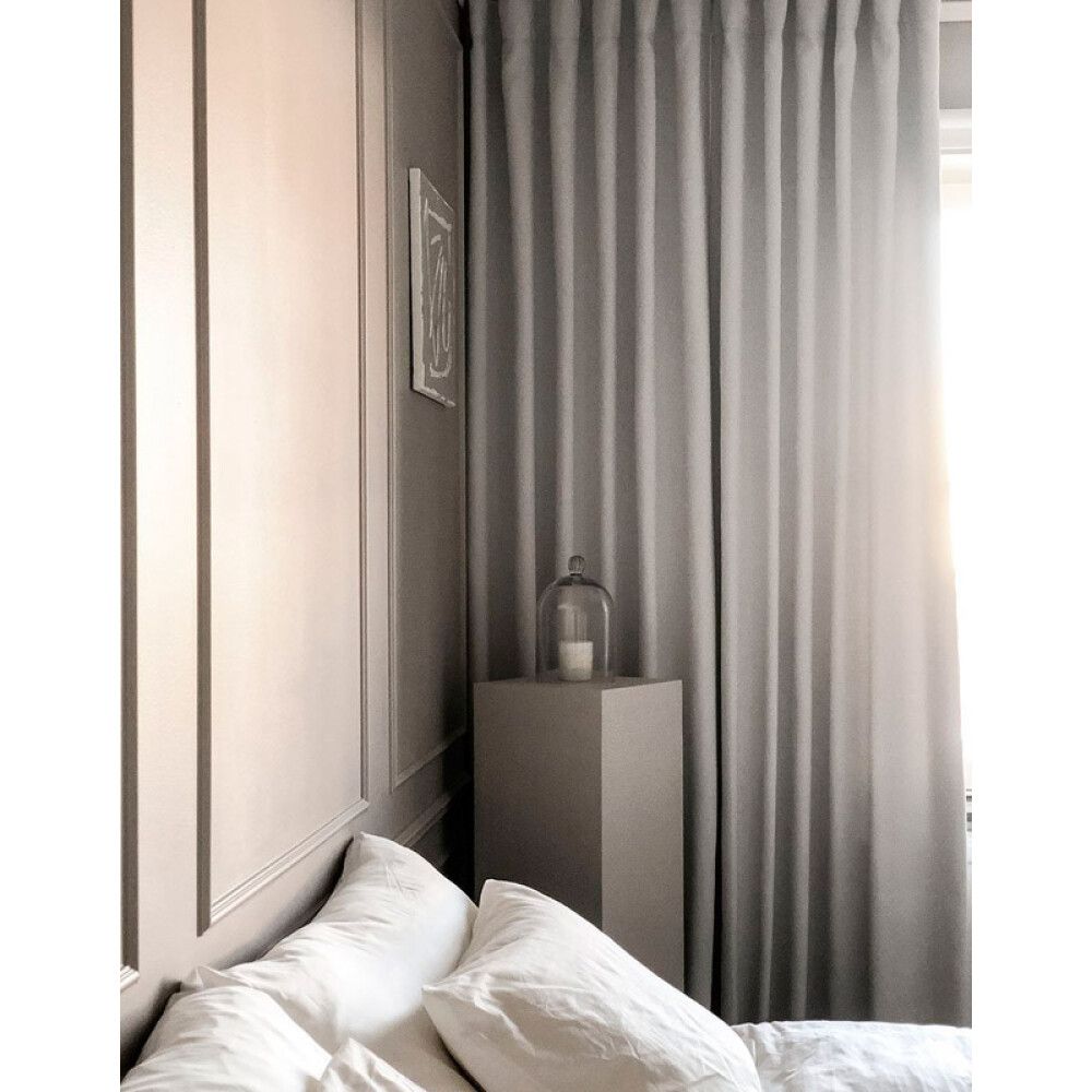 Valmisverho Hasta Dokie Luonnonvalkoinen