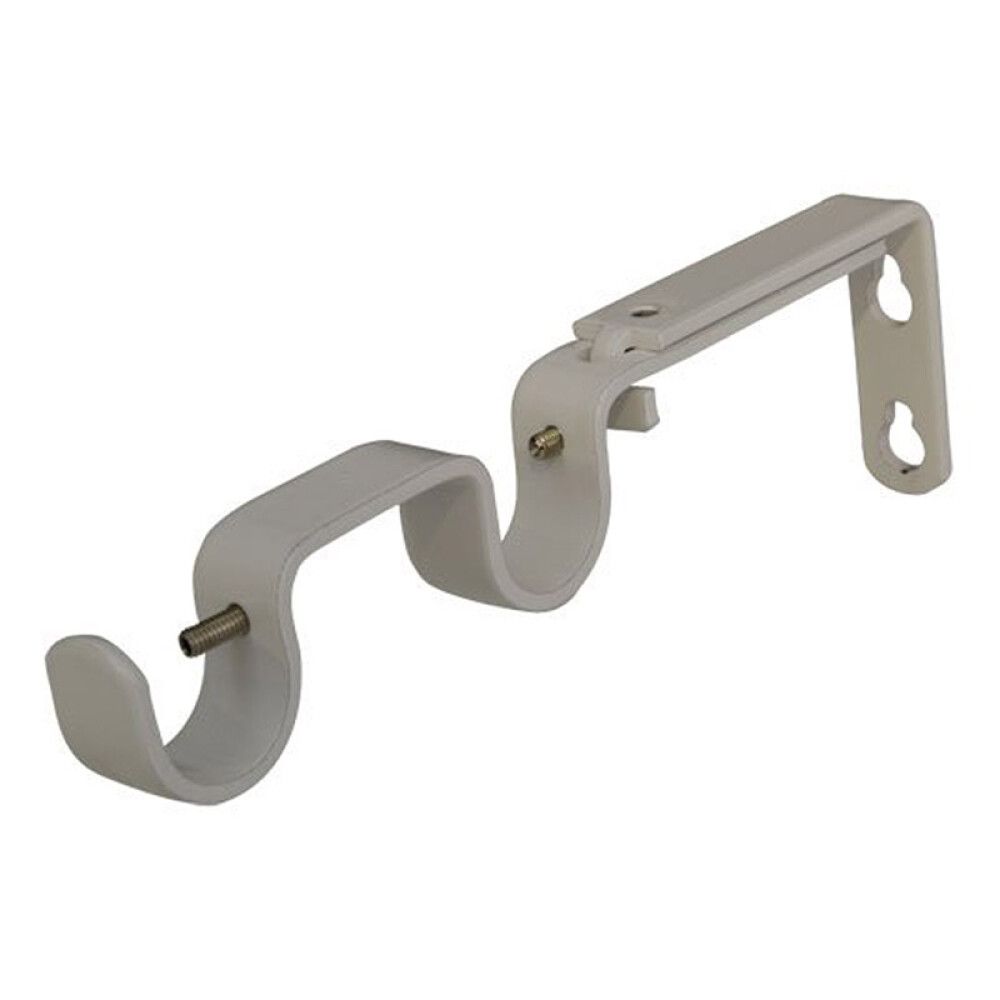 Tuplaseinäkannake Hasta Valkoinen 16/19 mm