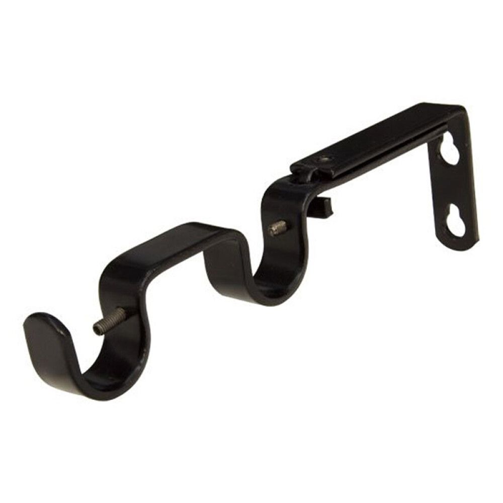 Tuplaseinäkannake Hasta Musta 16/19 mm