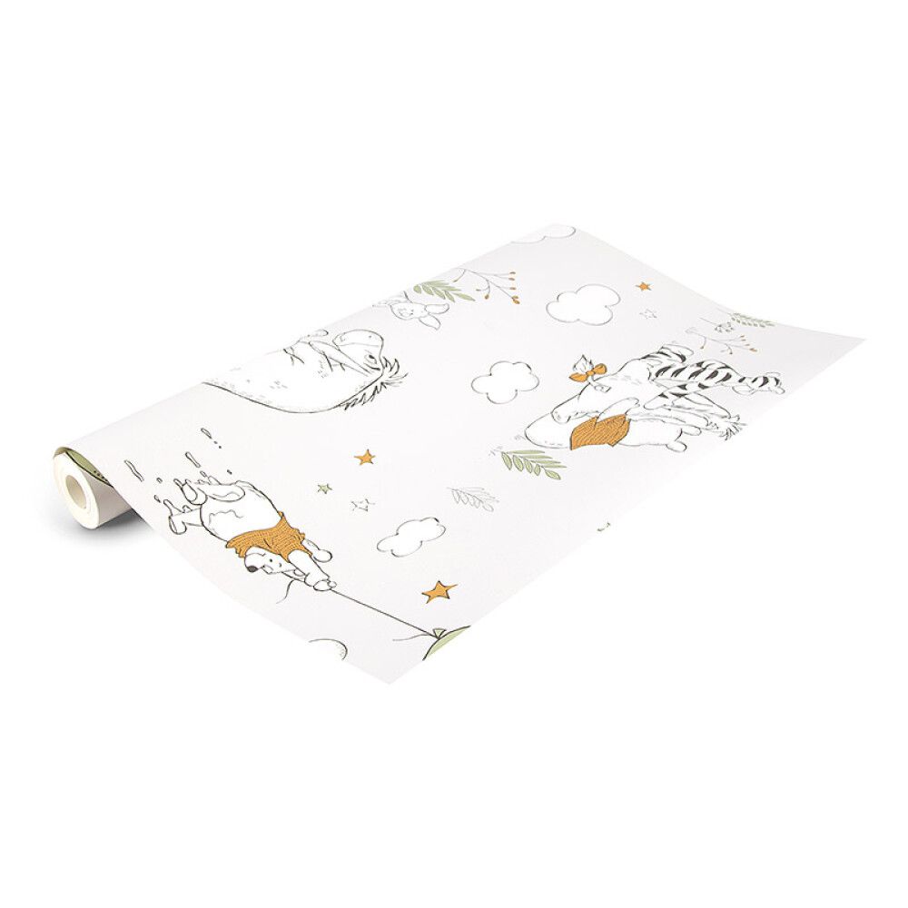 Paperitapetti Sandudd Kids@Home Winnie The Pooh Up And Away 108594