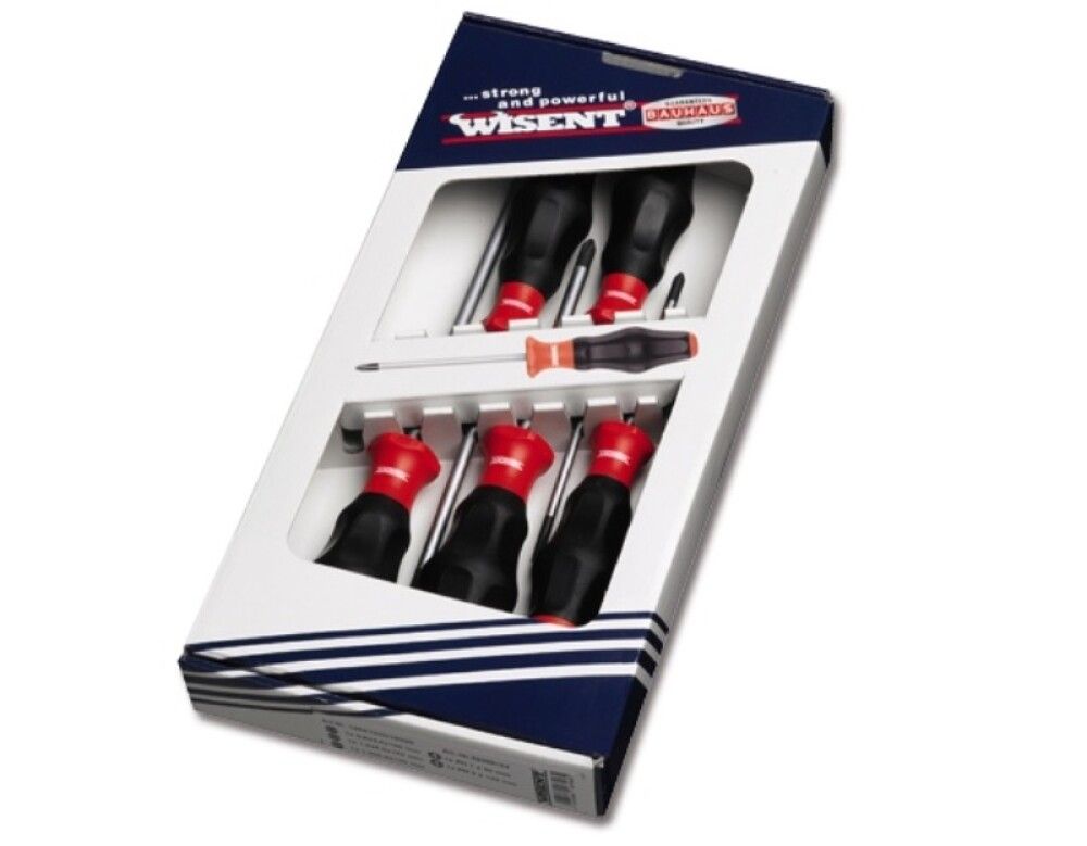 Ruuvimeisselisarja Wisent PH litteä 5-osainen