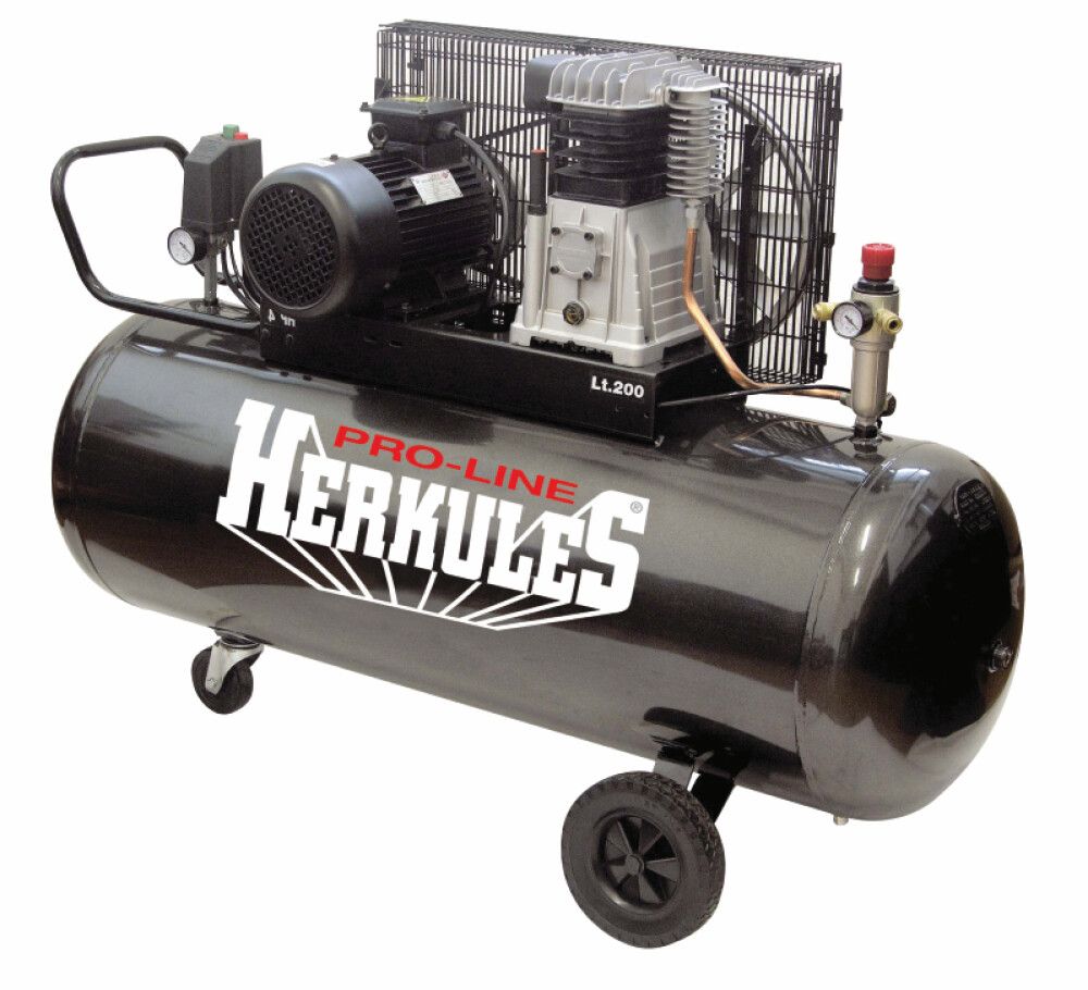 Kompressori  Herkules Pro-Line B3800 B/200 CT4, 3,3 kW