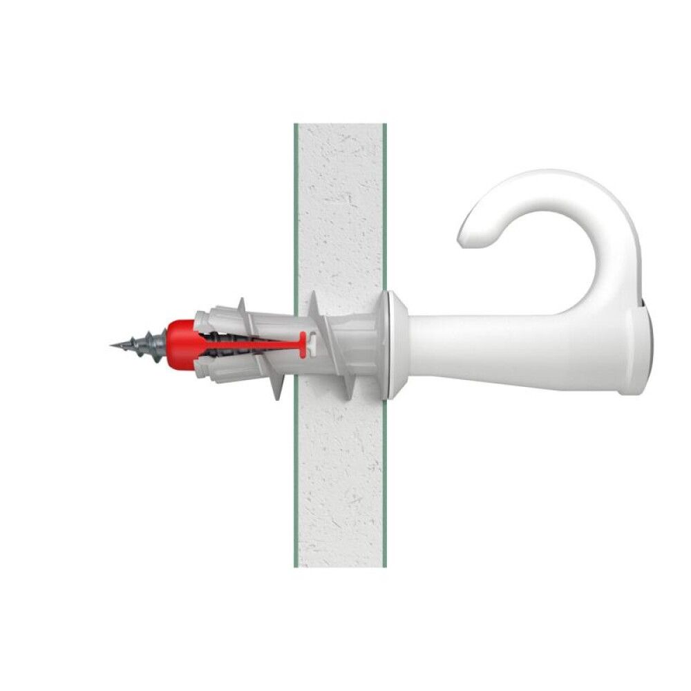 Tulppa pyöreällä koukulla Fischer EasyHook Round DuoBlade