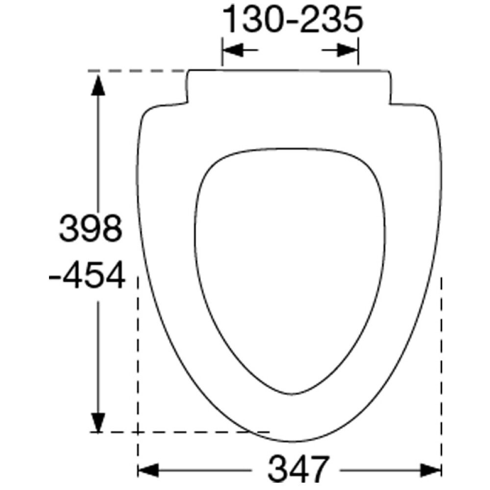 WC-istuinkansi Pressalit Basis Sign valkoinen