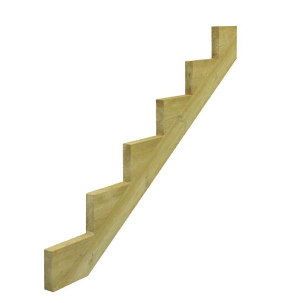 Porrasrunko Hortus 6-askelmaa Painekyllästetty vihreä