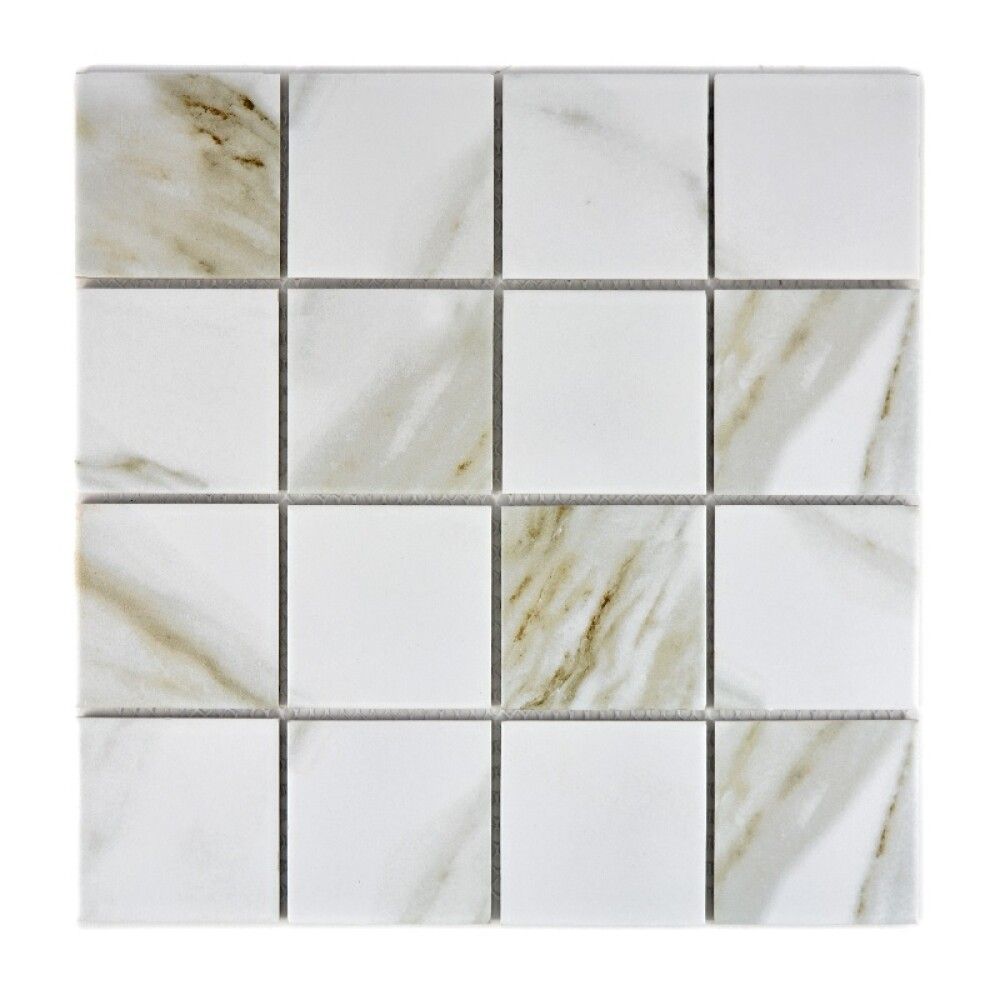 Mosaiikki Quadrat Calacatta 30,6 x 30,6 cm
