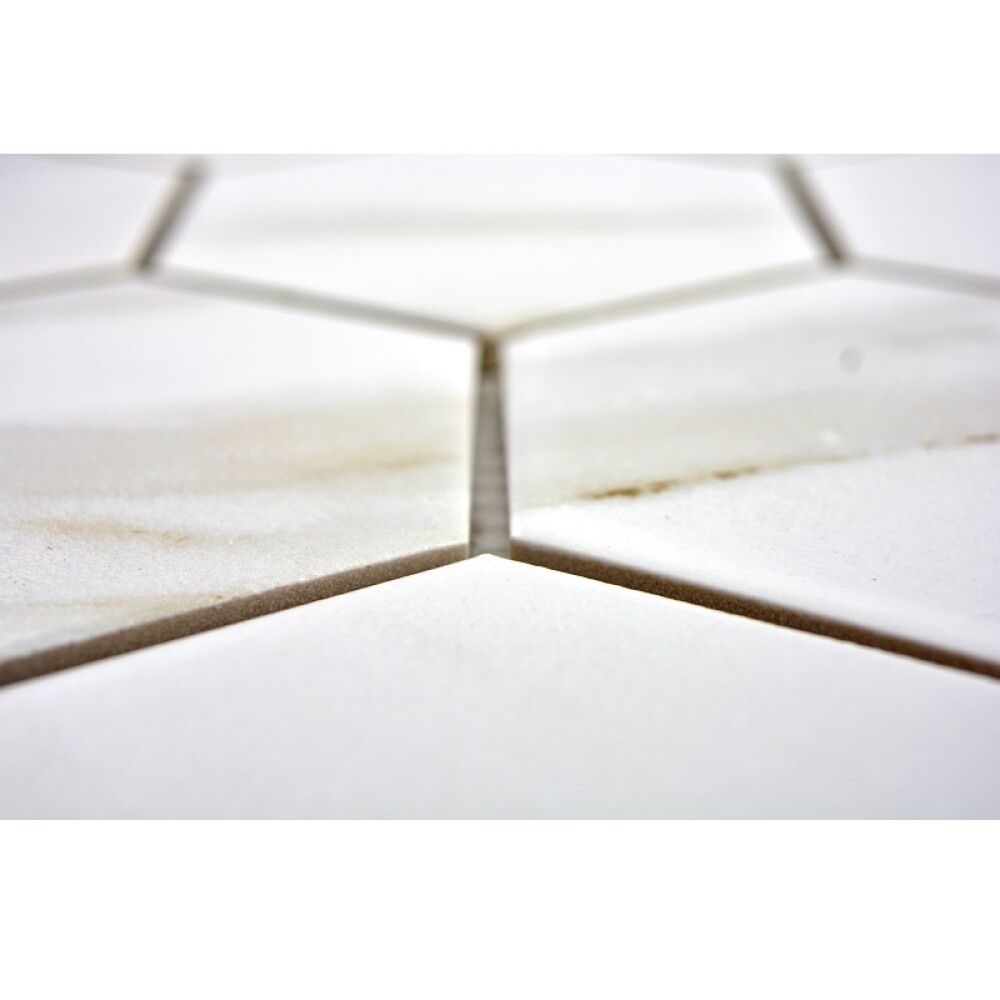 Mosaiikki Fliesen Hexagon Calacatta