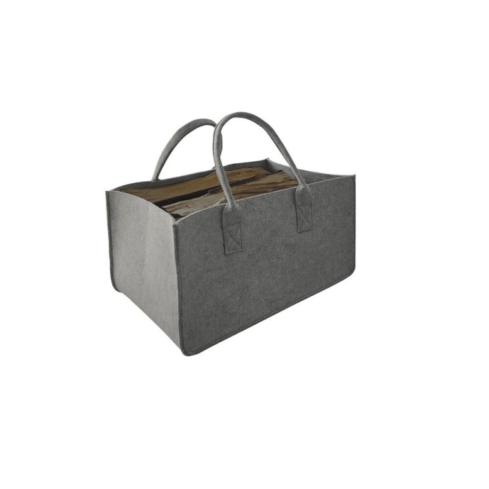 Puunkantokassi Lienbacher harmaa huopa