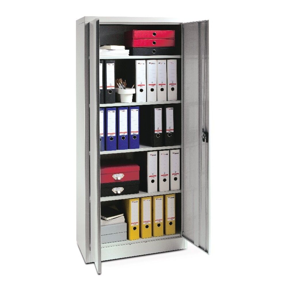 Metallikaappi Regalux Harmaa 180 x 80 x 41 cm