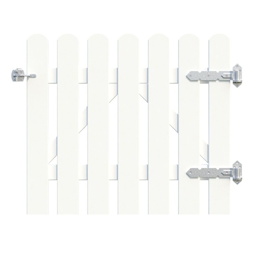 Portti Kelda 90 x 80 cm valkoinen