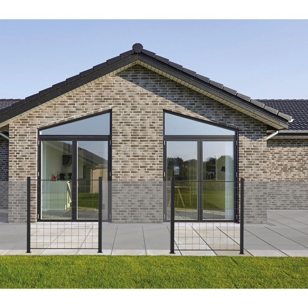 Lasikaide alumiinireunalla 100 x 100 cm kirkas