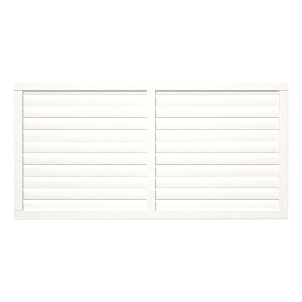 Aitaelementti Palmako Nina 4 valkoinen 180 x 90 cm