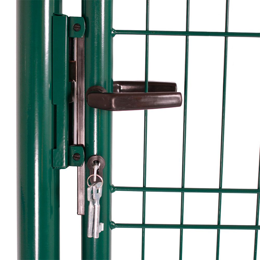 Elementtiaidan portti 103 x 118 cm vihreä