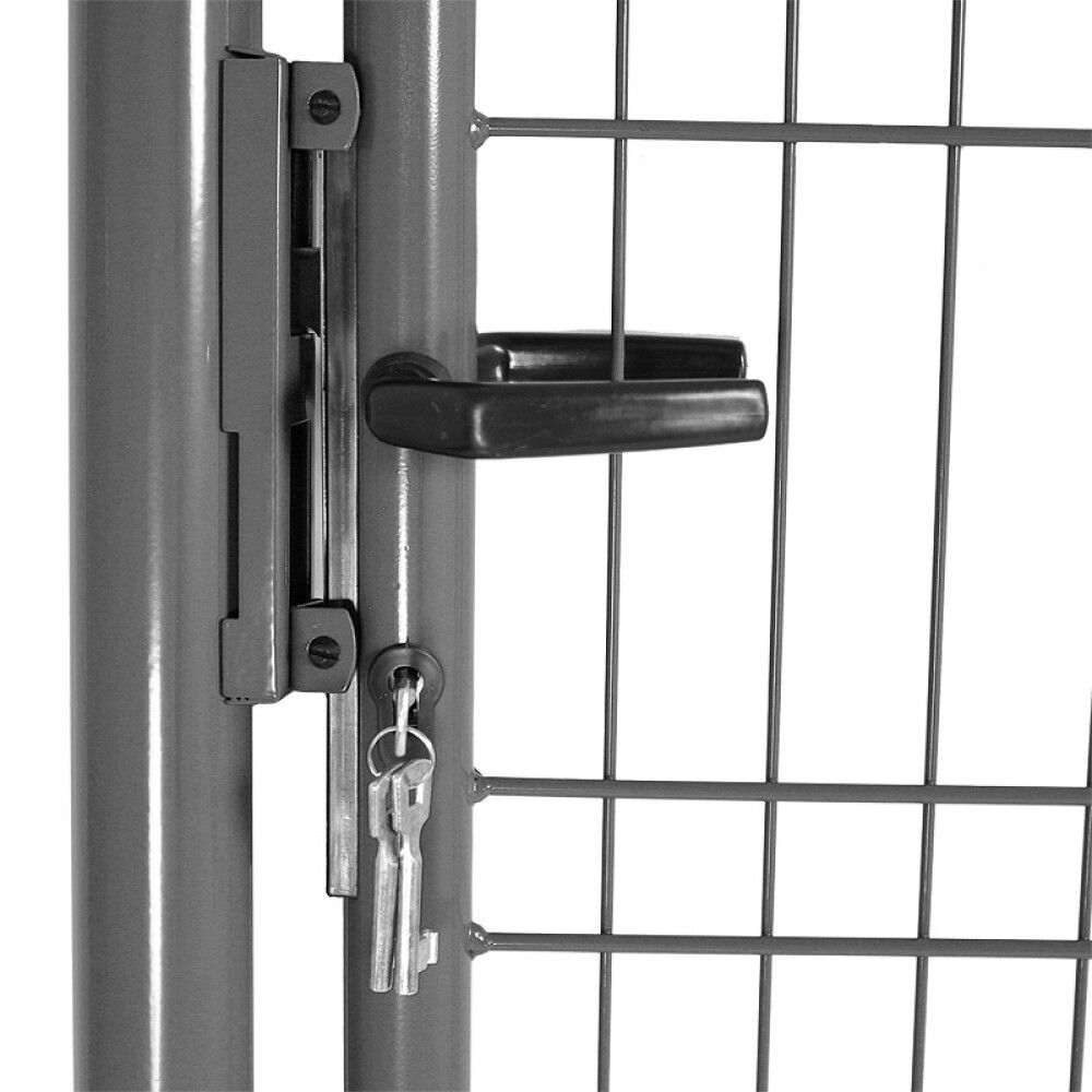 Elementtiaidan portti 103 x 118 cm antrasiitti