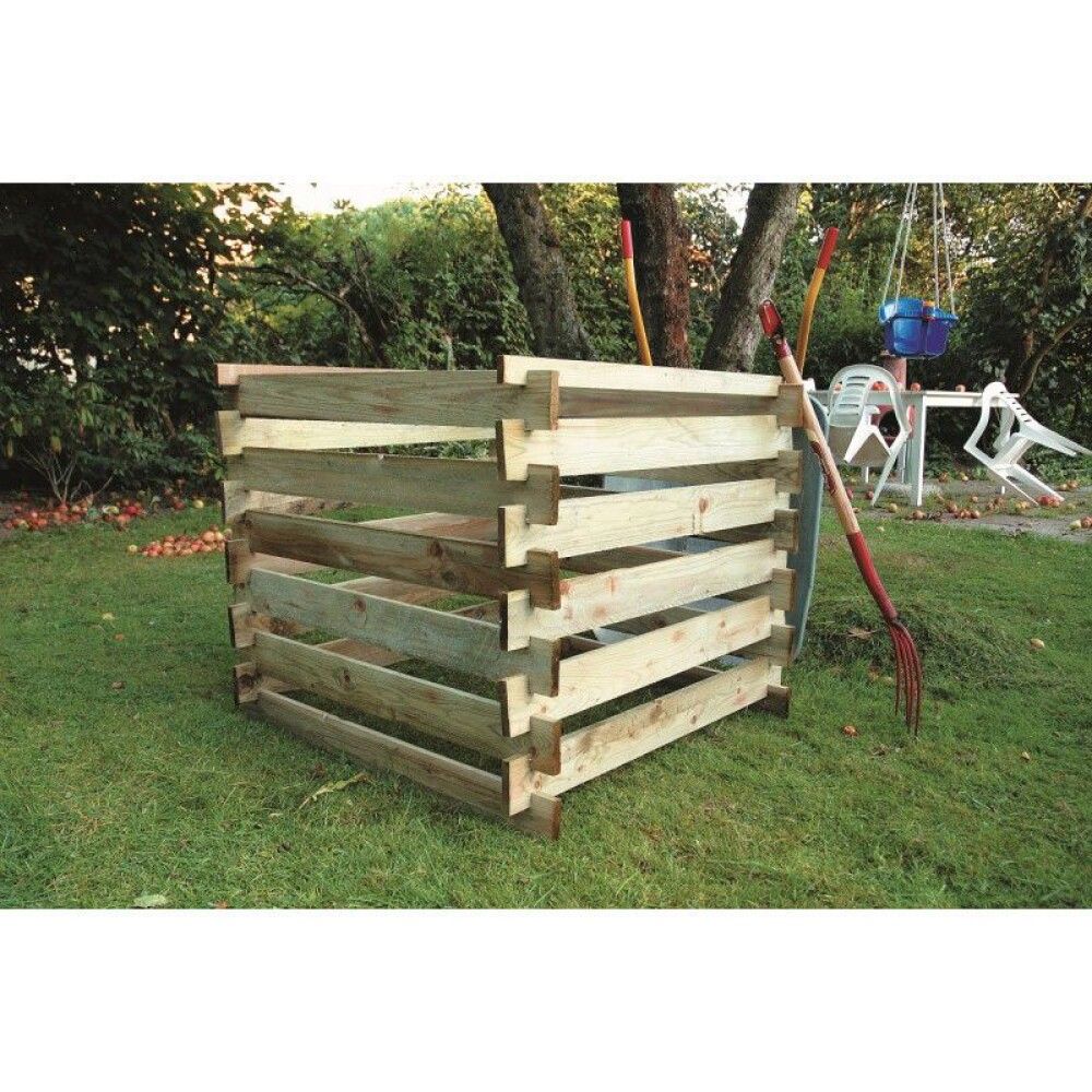 Lehtikompostori Plus 90 x 90 x 70 cm