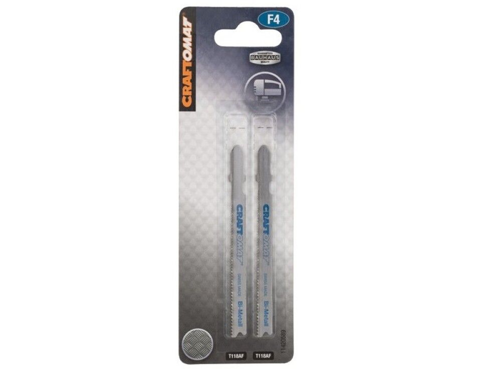 Pistosahanterä Craftomat T 118 AF 2 kpl